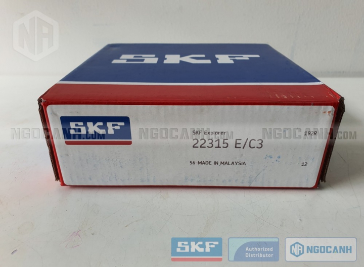 Vòng bi SKF 22315 E/C3 chính hãng phân phối bởi Mua bán Vòng Bi - Đại lý ủy quyền SKF Vòng bi SKF 22315 E/C3 chính hãng