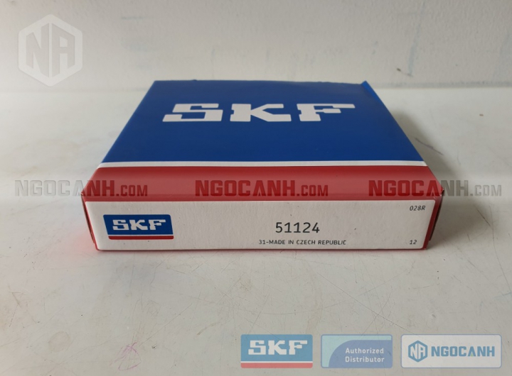 Vòng bi SKF 51124 chính hãng phân phối bởi Mua bán Vòng Bi - Đại lý ủy quyền SKF Vòng bi SKF 51124 chính hãng
