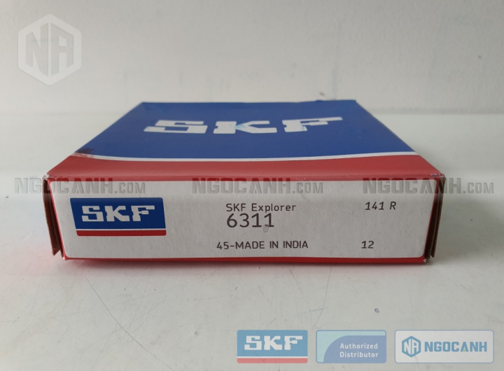 Vòng bi SKF 6311 chính hãng phân phối bởi Mua bán Vòng Bi - Đại lý ủy quyền SKF Vòng bi SKF 6311 chính hãng