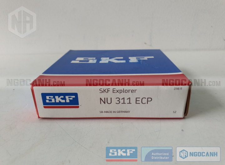 Vòng bi SKF NU 311 ECP chính hãng phân phối bởi Mua bán Vòng Bi - Đại lý ủy quyền SKF Vòng bi SKF NU 311 ECP chính hãng