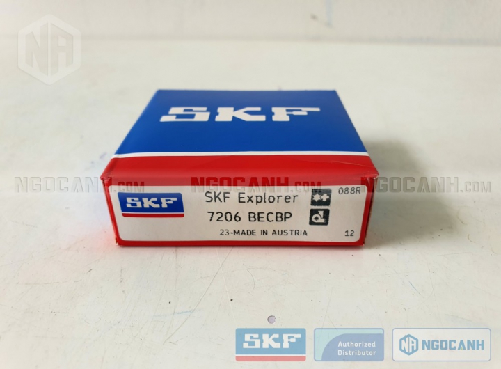 Vòng bi SKF 7206 BECBP chính hãng phân phối bởi Mua bán Vòng Bi - Đại lý ủy quyền SKF Vòng bi SKF 7206 BECBP chính hãng
