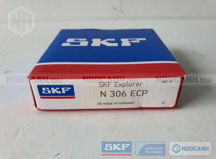 Vòng bi SKF N 306 ECP chính hãng phân phối bởi Mua bán Vòng Bi - Đại lý ủy quyền SKF Vòng bi SKF N 306 ECP chính hãng