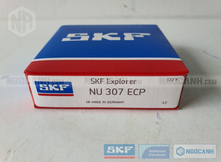 Vòng bi SKF NU 307 ECP chính hãng phân phối bởi Mua bán Vòng Bi - Đại lý ủy quyền SKF Vòng bi SKF NU 307 ECP chính hãng