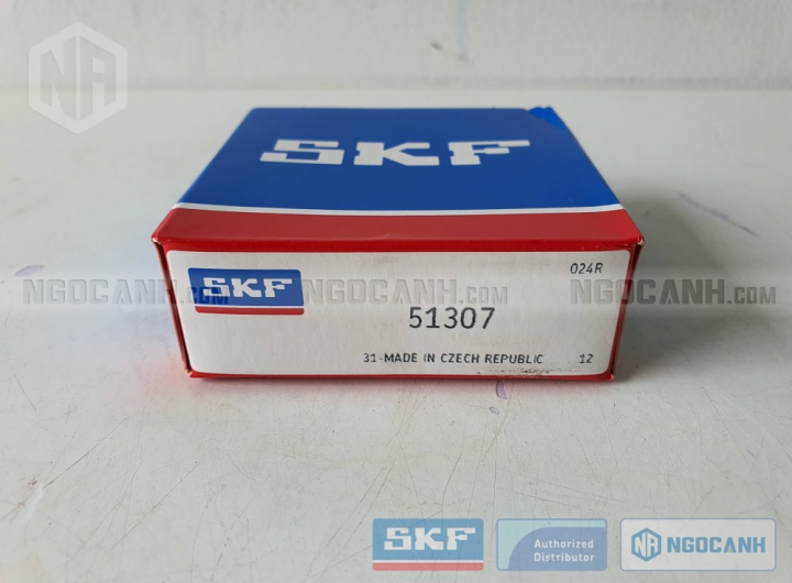 Vòng bi SKF 51307 chính hãng phân phối bởi Mua bán Vòng Bi - Đại lý ủy quyền SKF Vòng bi SKF 51307 chính hãng