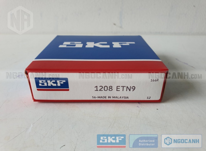 Vòng bi SKF 1208 ETN9 chính hãng phân phối bởi Mua bán Vòng Bi - Đại lý ủy quyền SKF Vòng bi SKF 1208 ETN9 chính hãng
