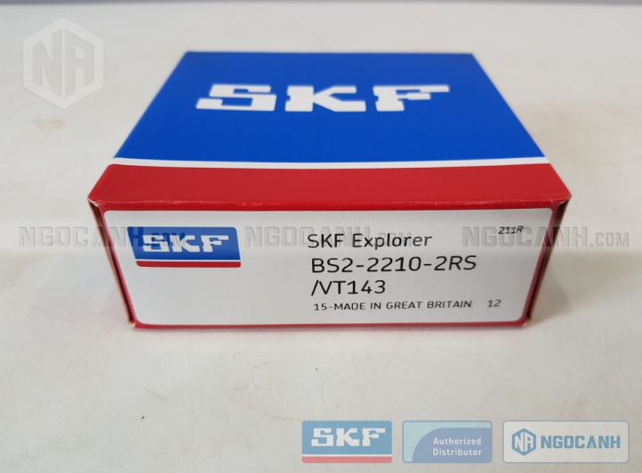 Vòng bi SKF BS2-2210-2RS/VT143 chính hãng phân phối bởi Mua bán Vòng Bi - Đại lý ủy quyền SKF Vòng bi SKF BS2-2210-2RS/VT143 chính hãng