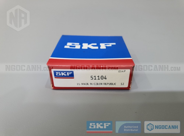 Vòng bi SKF 51104 chính hãng phân phối bởi Mua bán Vòng Bi - Đại lý ủy quyền SKF Vòng bi SKF 51104 chính hãng