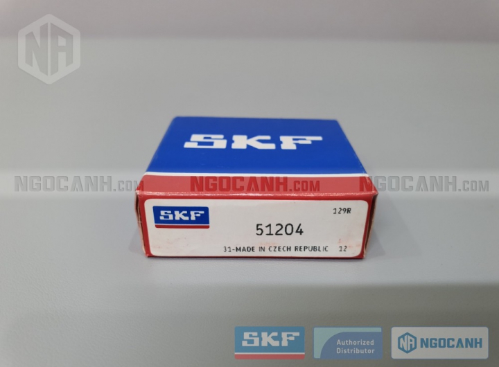 Vòng bi SKF 51204 chính hãng phân phối bởi Mua bán Vòng Bi - Đại lý ủy quyền SKF Vòng bi SKF 51204 chính hãng