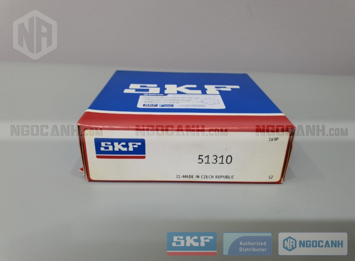 Vòng bi SKF 51310 chính hãng phân phối bởi Mua bán Vòng Bi - Đại lý ủy quyền SKF Vòng bi SKF 51310 chính hãng