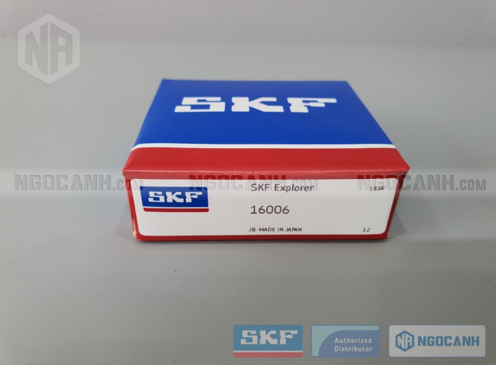 Vòng bi SKF 16006 chính hãng phân phối bởi Mua bán Vòng Bi - Đại lý ủy quyền SKF Vòng bi SKF 16006 chính hãng