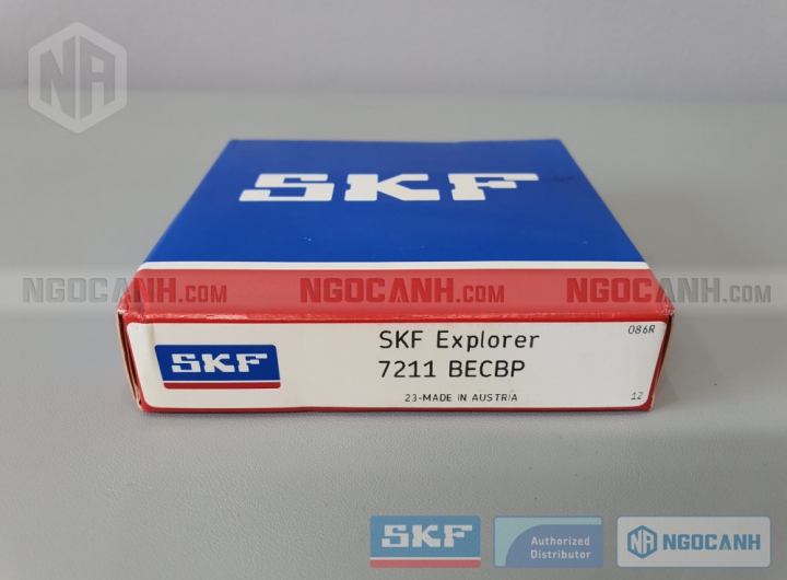 Vòng bi SKF 7211 BECBP chính hãng phân phối bởi Mua bán Vòng Bi - Đại lý ủy quyền SKF Vòng bi SKF 7211 BECBP chính hãng