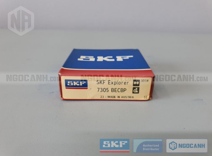 Vòng bi SKF 7305 BECBP chính hãng phân phối bởi Mua bán Vòng Bi - Đại lý ủy quyền SKF Vòng bi SKF 7305 BECBP chính hãng