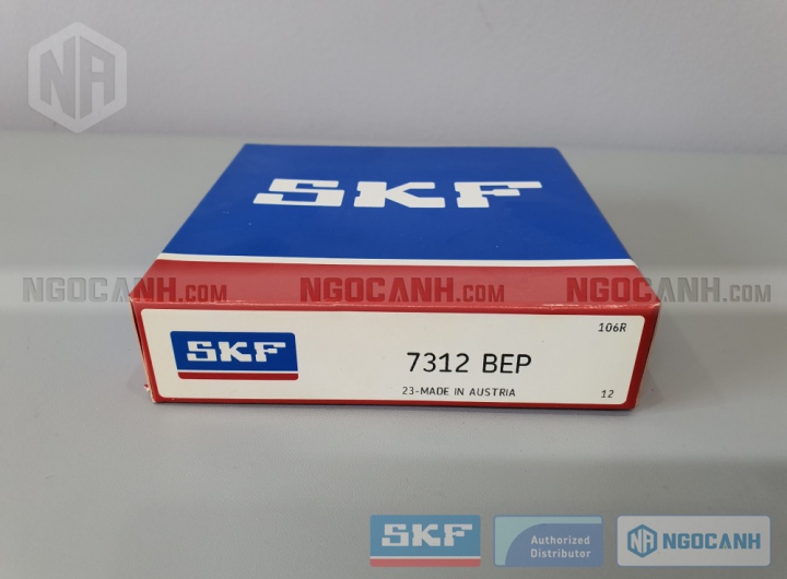Vòng bi SKF 7312 BEP chính hãng phân phối bởi Mua bán Vòng Bi - Đại lý ủy quyền SKF Vòng bi SKF 7312 BEP chính hãng