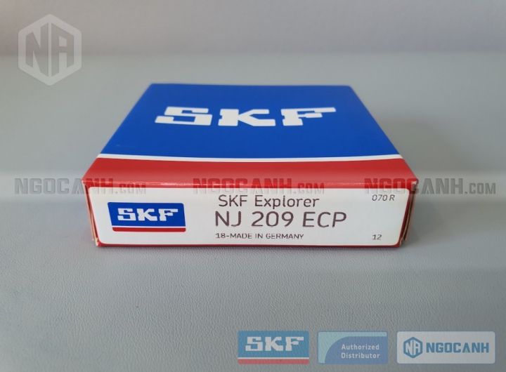 Vòng bi SKF NJ 209 ECP chính hãng phân phối bởi Mua bán Vòng Bi - Đại lý ủy quyền SKF Vòng bi SKF NJ 209 ECP chính hãng
