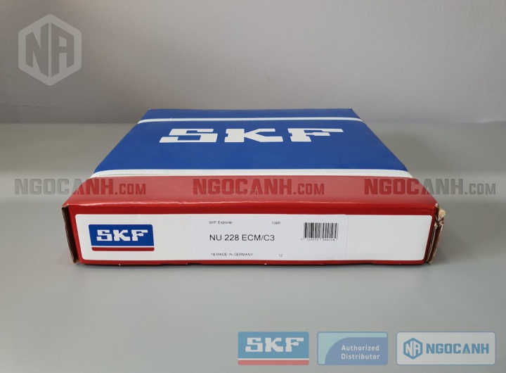 Vòng bi SKF NU 228 ECM/C3 chính hãng phân phối bởi Mua bán Vòng Bi - Đại lý ủy quyền SKF Vòng bi SKF NU 228 ECM/C3 chính hãng