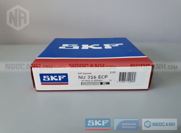 Vòng bi SKF NU 316 ECP chính hãng phân phối bởi Mua bán Vòng Bi - Đại lý ủy quyền SKF Vòng bi SKF NU 316 ECP chính hãng