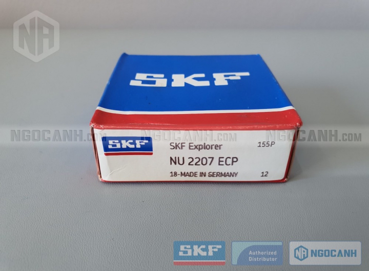 Vòng bi SKF NU 2207 ECP chính hãng phân phối bởi Mua bán Vòng Bi - Đại lý ủy quyền SKF Vòng bi SKF NU 2207 ECP chính hãng