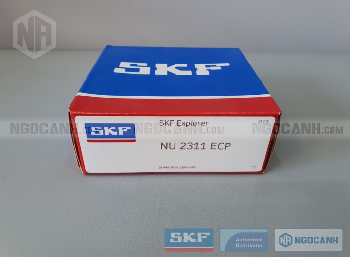 Vòng bi SKF NU 2311 ECP chính hãng phân phối bởi Mua bán Vòng Bi - Đại lý ủy quyền SKF Vòng bi SKF NU 2311 ECP chính hãng