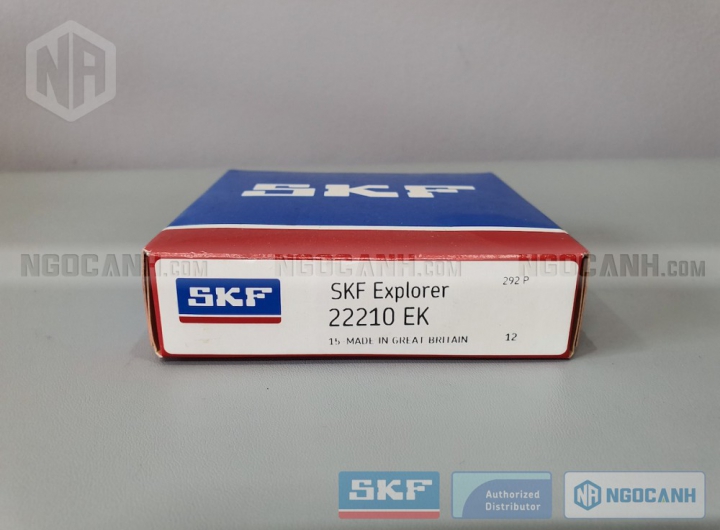 Vòng bi SKF 22210 EK chính hãng phân phối bởi Mua bán Vòng Bi - Đại lý ủy quyền SKF Vòng bi SKF 22210 EK chính hãng