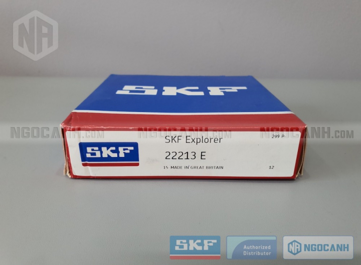 Vòng bi SKF 22213 E chính hãng phân phối bởi Mua bán Vòng Bi - Đại lý ủy quyền SKF Vòng bi SKF 22213 E chính hãng