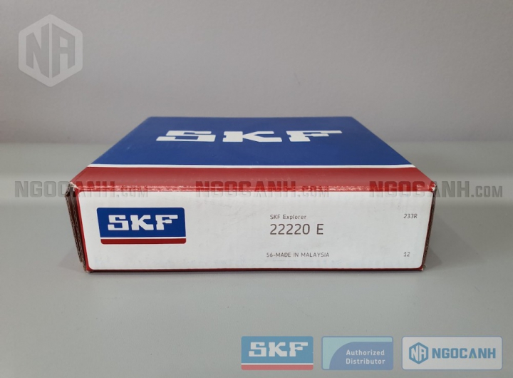 Vòng bi SKF 22220 E chính hãng phân phối bởi Mua bán Vòng Bi - Đại lý ủy quyền SKF Vòng bi SKF 22220 E chính hãng