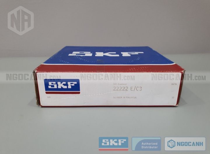 Vòng bi SKF 22222 E/C3 chính hãng phân phối bởi Mua bán Vòng Bi - Đại lý ủy quyền SKF Vòng bi SKF 22222 E/C3 chính hãng