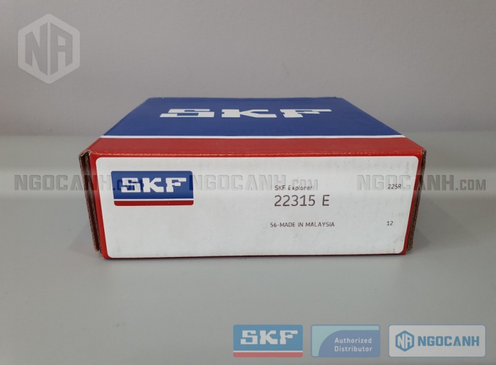 Vòng bi SKF 22315 E chính hãng phân phối bởi Mua bán Vòng Bi - Đại lý ủy quyền SKF Vòng bi SKF 22315 E chính hãng