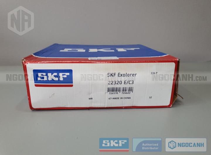 Vòng bi SKF 22320 E/C3 chính hãng phân phối bởi Mua bán Vòng Bi - Đại lý ủy quyền SKF Vòng bi SKF 22320 E/C3 chính hãng