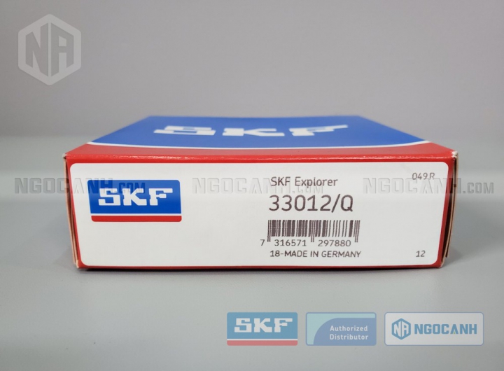 Vòng bi SKF 33012/Q chính hãng phân phối bởi Mua bán Vòng Bi - Đại lý ủy quyền SKF Vòng bi SKF 33012/Q chính hãng