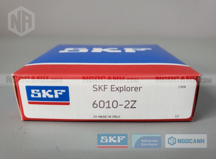 Vòng bi SKF 6010-2Z chính hãng phân phối bởi Mua bán Vòng Bi - Đại lý ủy quyền SKF Vòng bi SKF 6010-2Z chính hãng