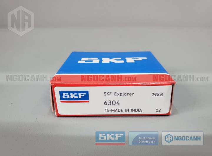 Vòng bi SKF 6304 chính hãng phân phối bởi Mua bán Vòng Bi - Đại lý ủy quyền SKF Vòng bi SKF 6304 chính hãng