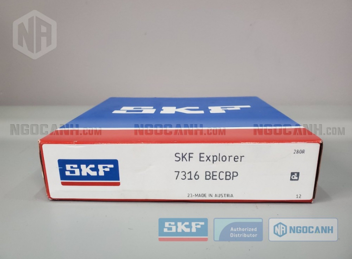 Vòng bi SKF 7316 BECBP chính hãng phân phối bởi Mua bán Vòng Bi - Đại lý ủy quyền SKF Vòng bi SKF 7316 BECBP chính hãng