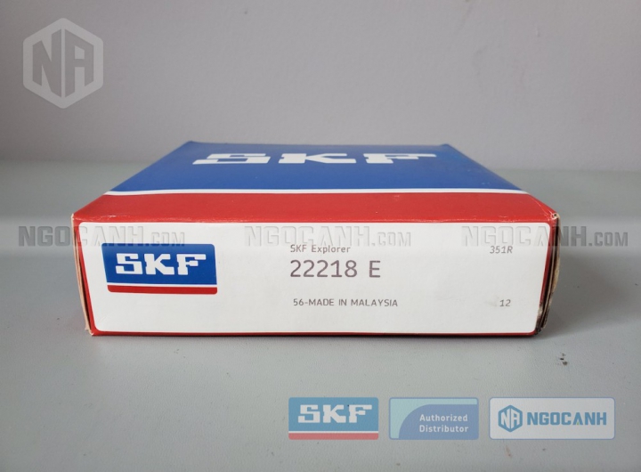 Vòng bi SKF 22218 E chính hãng phân phối bởi Mua bán Vòng Bi - Đại lý ủy quyền SKF Vòng bi SKF 22218 E chính hãng
