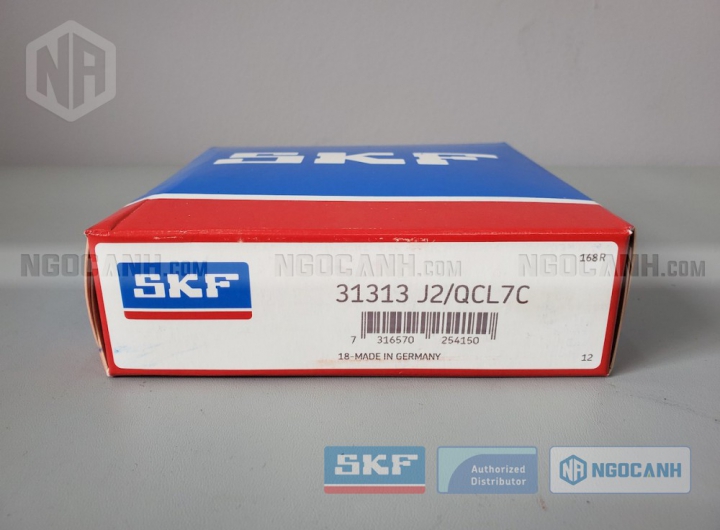 Vòng bi SKF 31313 chính hãng phân phối bởi Mua bán Vòng Bi - Đại lý ủy quyền SKF Vòng bi SKF 31313 chính hãng
