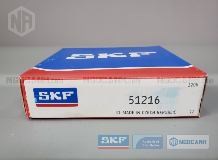 Vòng bi SKF 51216 chính hãng phân phối bởi Mua bán Vòng Bi - Đại lý ủy quyền SKF Vòng bi SKF 51216 chính hãng