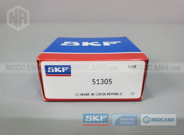 Vòng bi SKF 51305 chính hãng phân phối bởi Mua bán Vòng Bi - Đại lý ủy quyền SKF Vòng bi SKF 51305 chính hãng