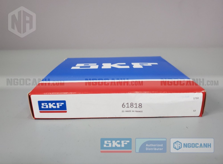 Vòng bi SKF 61818 chính hãng phân phối bởi Mua bán Vòng Bi - Đại lý ủy quyền SKF Vòng bi SKF 61818 chính hãng