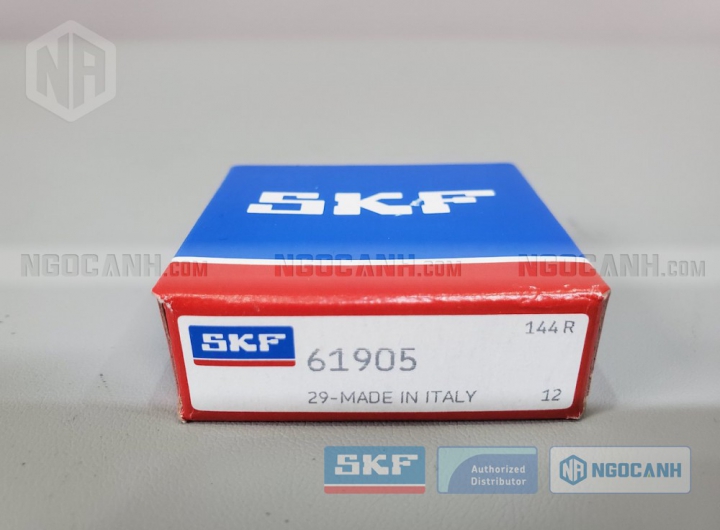 Vòng bi SKF 61905 chính hãng phân phối bởi Mua bán Vòng Bi - Đại lý ủy quyền SKF Vòng bi SKF 61905 chính hãng