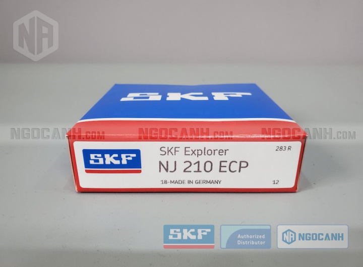 Vòng bi SKF NJ 210 ECP chính hãng phân phối bởi Mua bán Vòng Bi - Đại lý ủy quyền SKF Vòng bi SKF NJ 210 ECP chính hãng