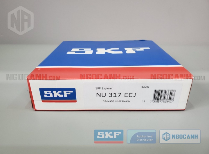 Vòng bi SKF NU 317 ECJ chính hãng phân phối bởi Mua bán Vòng Bi - Đại lý ủy quyền SKF Vòng bi SKF NU 317 ECJ chính hãng