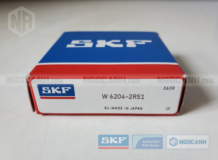 Vòng bi SKF W 6204-2RS1 chính hãng