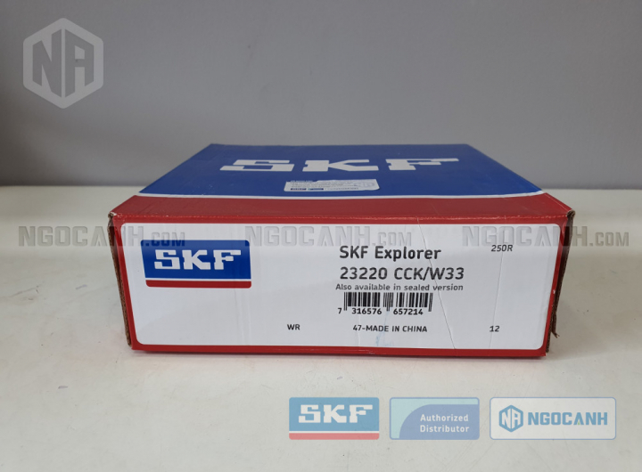 Vòng bi SKF 23220 CCK/W33 chính hãng phân phối bởi Mua bán Vòng Bi - Đại lý ủy quyền SKF Vòng bi SKF 23220 CCK/W33 chính hãng