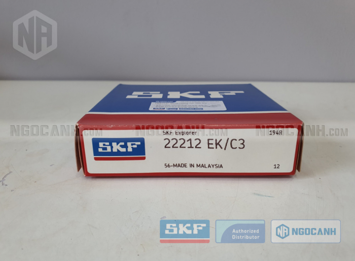 Vòng bi SKF 22212 EK/C3 chính hãng phân phối bởi Mua bán Vòng Bi - Đại lý ủy quyền SKF Vòng bi SKF 22212 EK/C3 chính hãng