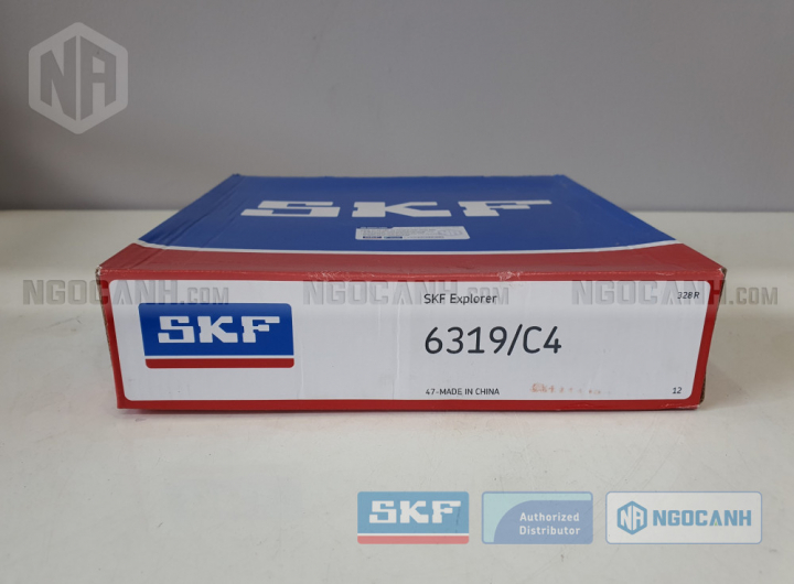 Vòng bi SKF 6319/C4 chính hãng phân phối bởi Mua bán Vòng Bi - Đại lý ủy quyền SKF Vòng bi SKF 6319/C4 chính hãng