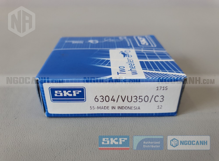 Vòng bi xe máy SKF 6304/VU350/C3 chính hãng phân phối bởi Mua bán Vòng Bi - Đại lý ủy quyền SKF Vòng bi xe máy SKF 6304/VU350/C3 chính hãng