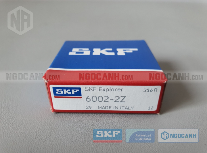 Vòng bi SKF 6002-2Z chính hãng phân phối bởi Mua bán Vòng Bi - Đại lý ủy quyền SKF Vòng bi SKF 6002-2Z chính hãng