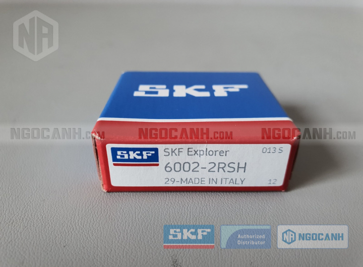 Vòng bi SKF 6002-2RSH chính hãng phân phối bởi Mua bán Vòng Bi - Đại lý ủy quyền SKF Vòng bi SKF 6002-2RSH chính hãng