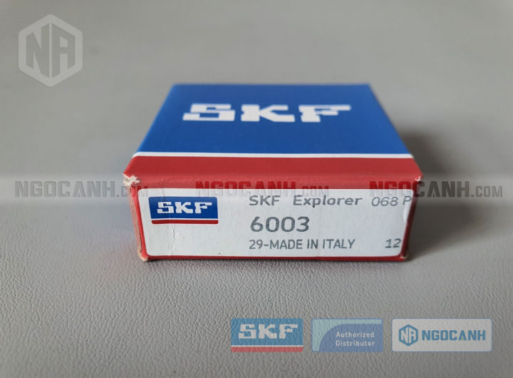 Vòng bi SKF 6003 chính hãng phân phối bởi Mua bán Vòng Bi - Đại lý ủy quyền SKF Vòng bi SKF 6003 chính hãng