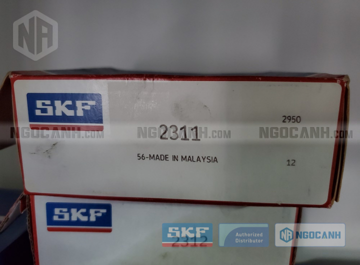 Vòng bi SKF 2311 chính hãng phân phối bởi Mua bán Vòng Bi - Đại lý ủy quyền SKF Vòng bi SKF 2311 chính hãng