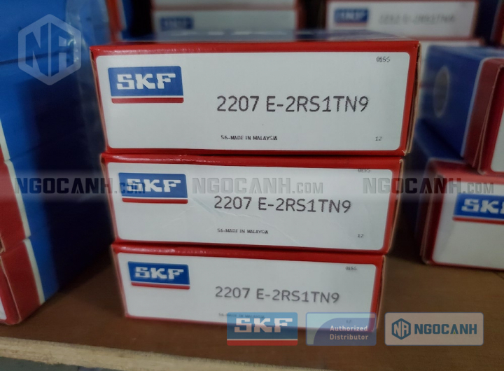 Vòng bi SKF 2207 E-2RS1TN9 chính hãng phân phối bởi Mua bán Vòng Bi - Đại lý ủy quyền SKF Vòng bi SKF 2207 E-2RS1TN9 chính hãng